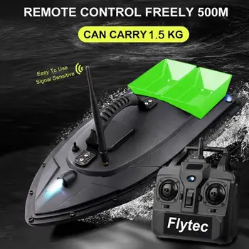 

Remote Control Fishing Bait Boat Outdoor Toys Sea Green 1500g Water Fish Baits Tool Durable Beach Fish Finder Practical