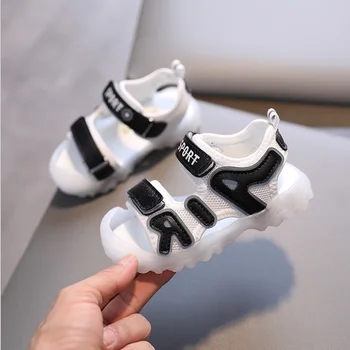 

New summer kids sandals brand open toe toddler boys sandals orthopedic sport mesh baby boys sandals shoes