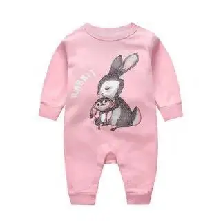 

Baby Girl Rompers Long Sleeves One-Piece Autumn Spring Outfits Fashion Onesie For Baby Boy Clothes