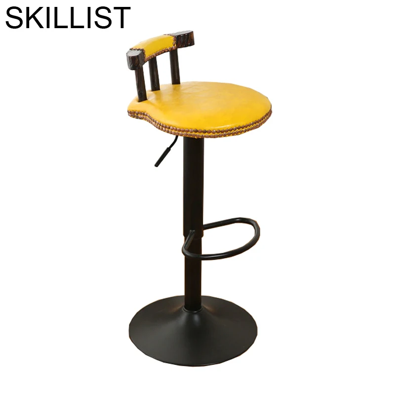 Tipos Stuhl Sandalyesi Fauteuil Bancos imperno Sedie Hokery Taburete кожаный стул современный табуреет де