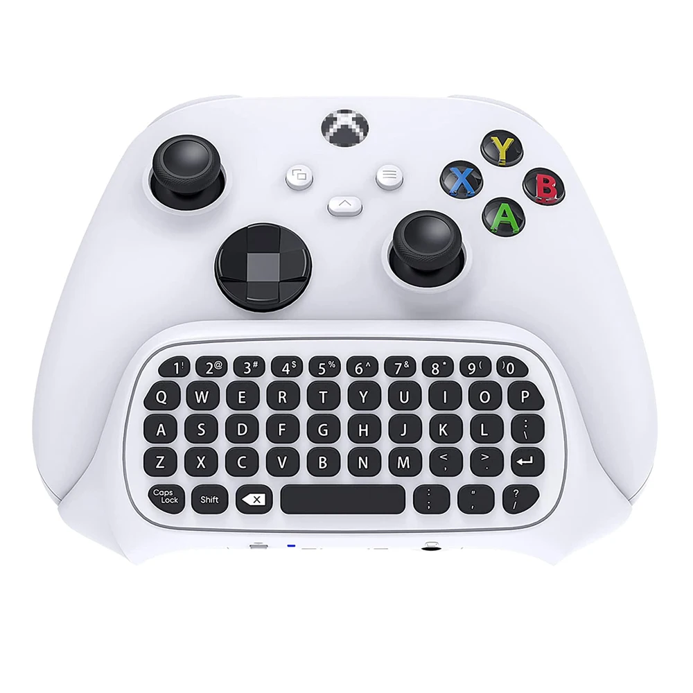 Mini clavier de jeu sans fil TYX-586S ghz, avec récepteur USB et prise  casque, pour manette Xbox One S, Chat pad, 2.4