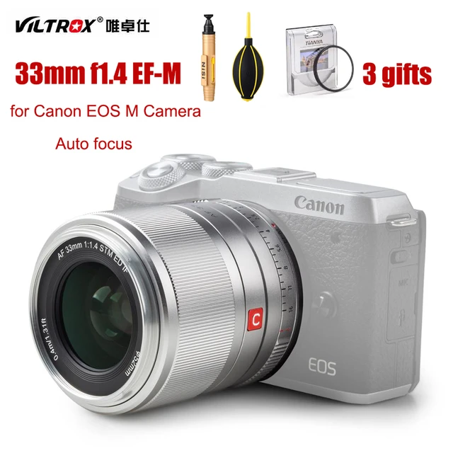Viltrox-カメラレンズaf 33mmf1.4 EF-M stm,オートフォーカス,eos 33f1