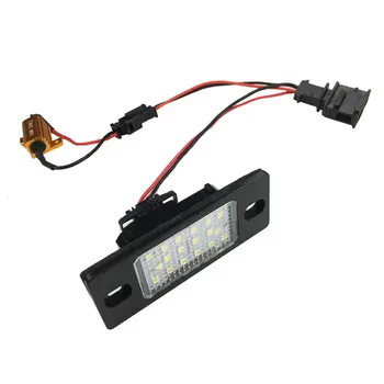 

2pcs Car LED License Plate Lights for Porsche Cayenne Golf Tiguan Touareg Passat B5.5 5D Car-Styling Dropshipping