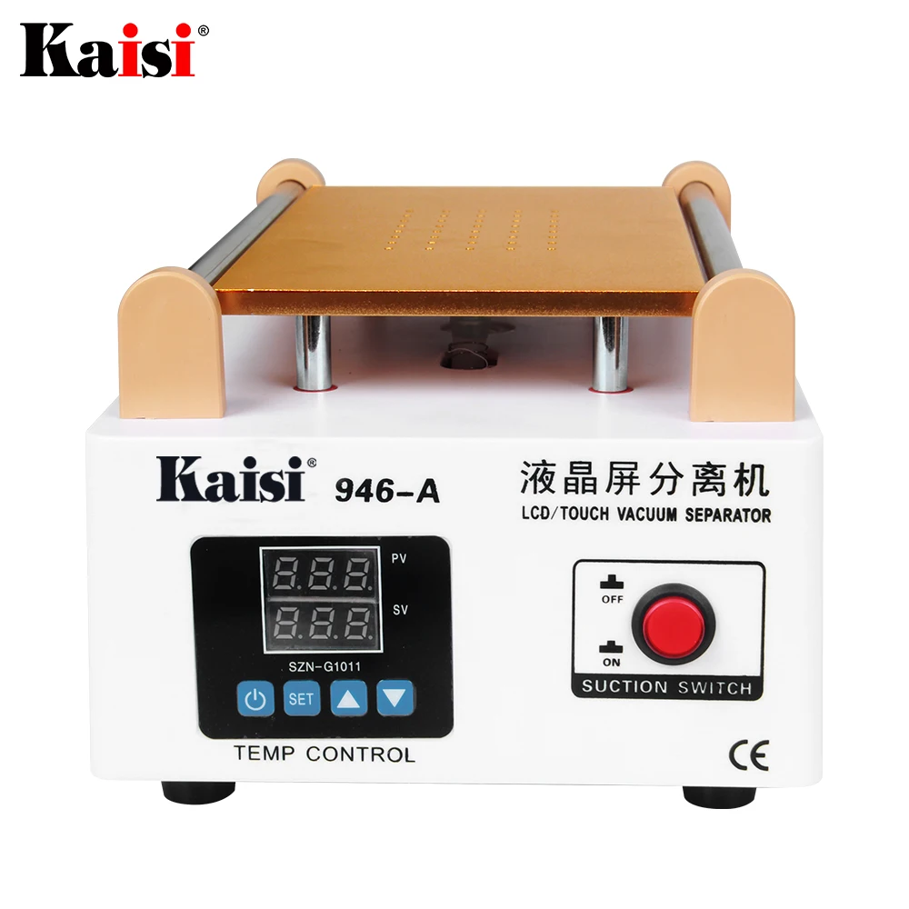  Kaisi 946A LCD Screen Touch Screen Separator Built-in Pump Vacuum Glass 7in LCD Separator Machine S