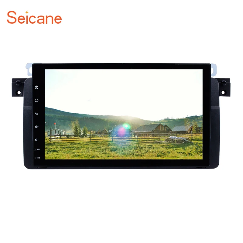 Seicane Авто 9 "автомобиль gps Navi Android 0 HD 8 ядро для BMW 3 серии M3 E46 316i 318i 320i 323i 325i 1998 1999