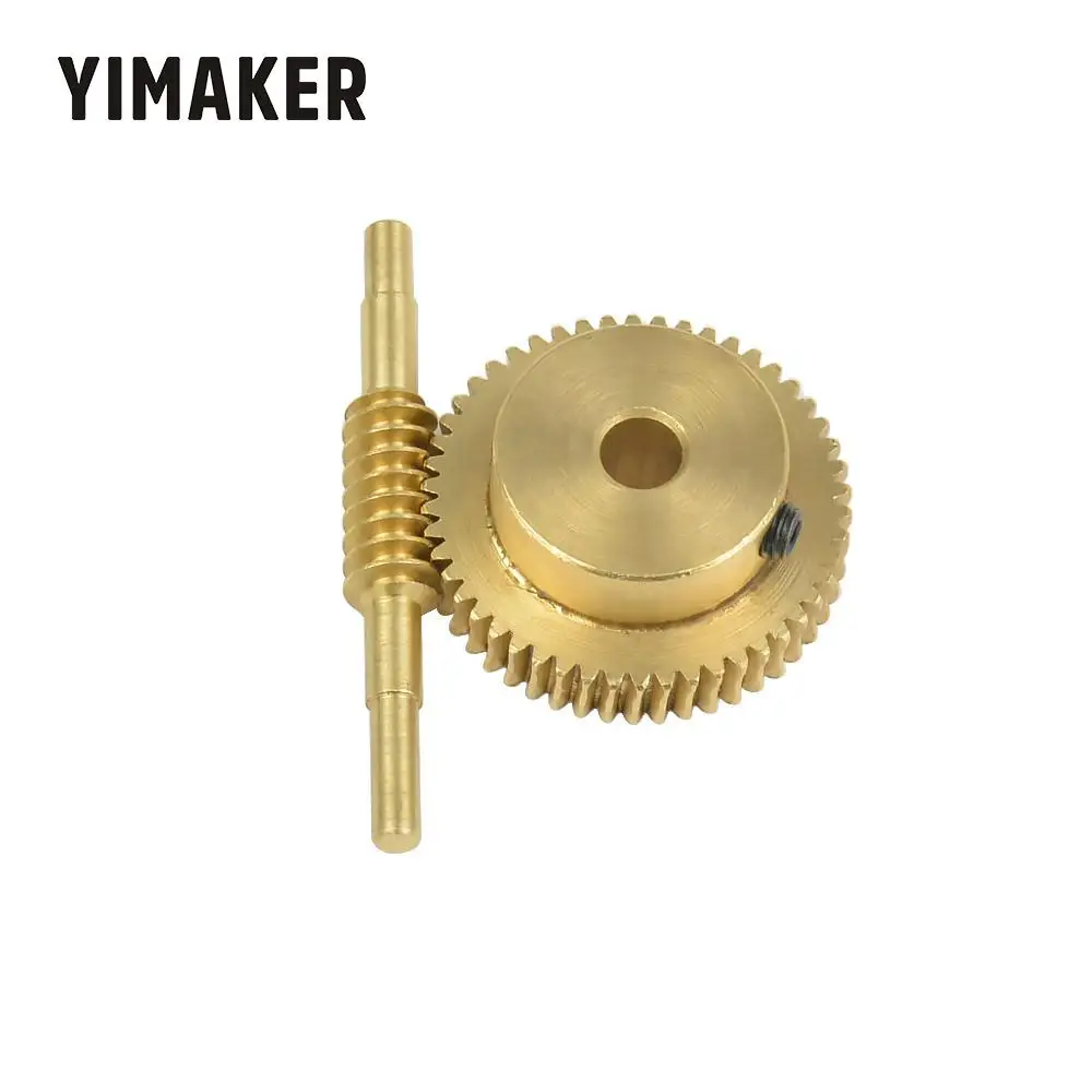 YIMAKER 0 5 m Модуль 50 зубьев медное Червячное колесо Шестерня большое соотношение