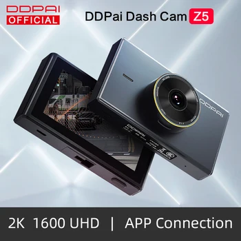 

DDPAI Dash Cam Mola Z5 Car DVR Camera 1600P HD Touch Screen ADAS Drive Android Wifi Auto Video Recorder Vehicle Parking Monitor