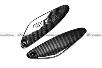 

For Nissan Skyline R33 GTR Carbon Fiber Rear Spoiler 'GTR' Logo End Cap Trunk Wing Accessories Car-Styling Kit