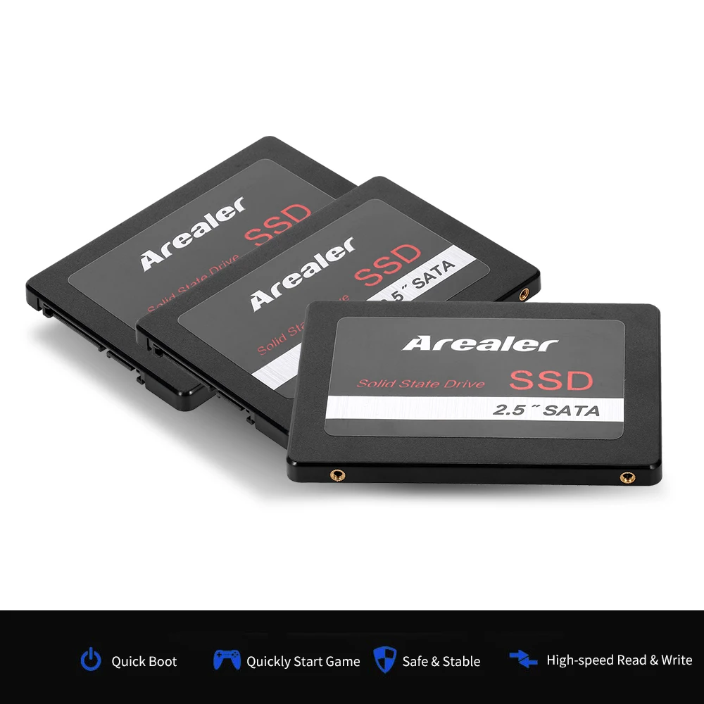 Твердотельный накопитель Arealer 2 5 &quotSSD 1 ТБ SATA 3 SSD твердотельный Высокая скорость