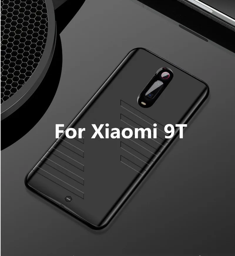 Чехол для питания 6800 мАч чехол-аккумулятор для Xiaomi Mi 9T Pro быстрое зарядное устройство для телефона чехол для аккумулятора для Xiaomi Mi 9T Чехлы для аккумуляторов - Цвет: Black For 9T