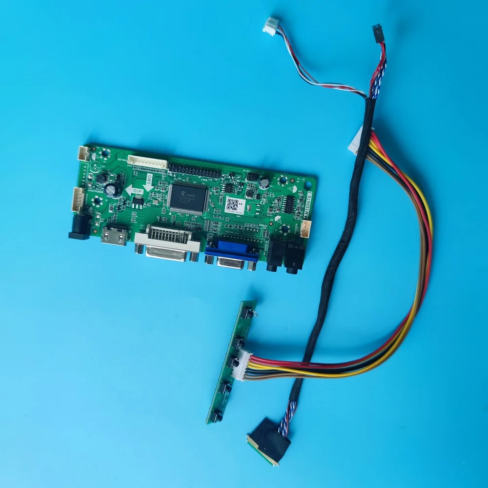 For B101AW02 V0/V3/V1/V2/V3 TP Controller board 1024X600 VGA HDMI-compatible monitor Card Panel kit LCD LED DVI LVDS 10.1&quot | Компьютеры