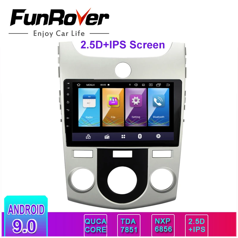 Perfect Funrover 2.5D+IPS android 9.0 Car Multimedia player For KIA Forte Cerato 2008 2009 2010 2011 2012 car radio dvd gps navigation 0 Perfect Funrover 2.5D+IPS android 9.0 Car Multimedia player For KIA Forte Cerato 2008 2009 2010 2011 2012 car radio dvd gps navigation 0