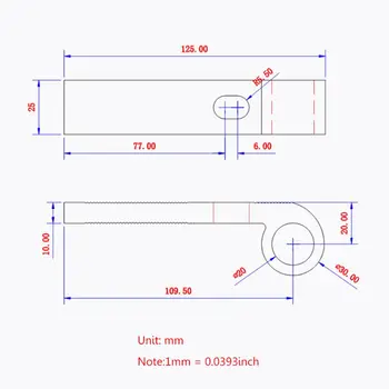 

Quick Acting Hold Down Clamp Set for T-Track T-Slot Woodworking Tool Alloy Metal 83XA