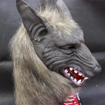 

The Devil Terror Halloween Mask Masquerade Masks Props Full Head Wolf Head Party Toys Movie Theme Props Supply