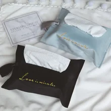 Нордический ins Ветер Бархат кисточкой бумажное полотенце набор автомобиля коробка ткани спальня гостиная коробка ткани коробка для хранения Комплект салфеток