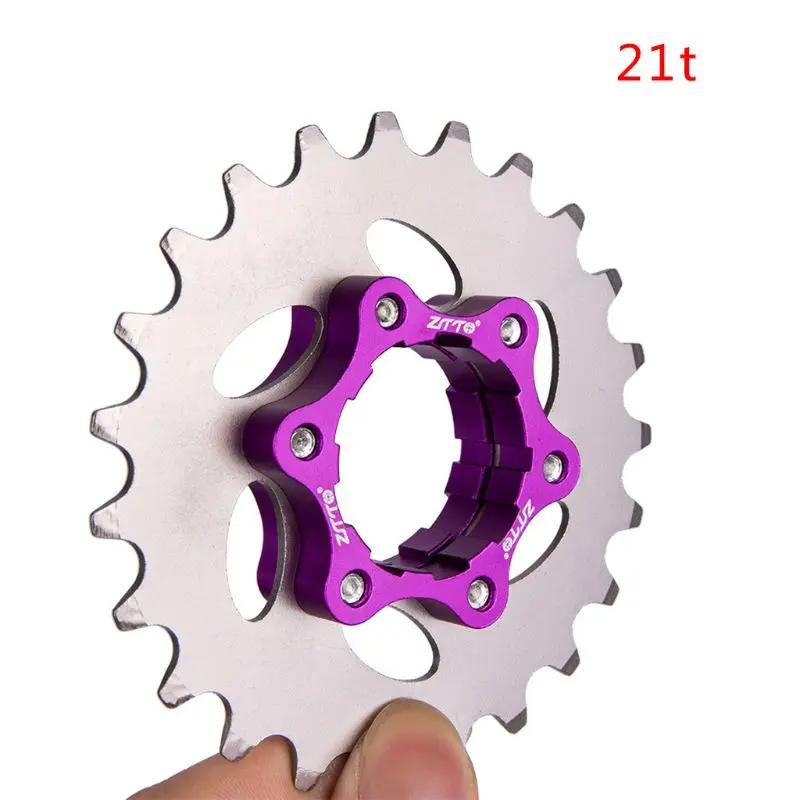 MTB кассета односкоростная Шестерня Cog 16T 17T 18T 19T 20T 21T 22T 23T свободного хода