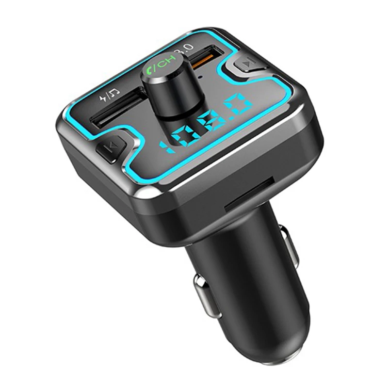Bluetooth 5 0 fm передатчик Автомобильный плеер поддержка громкой связи TF карта U диск
