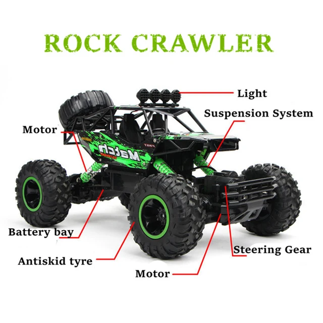 ZWN 1 12 1 16 4WD RC Car With Led Lights 2 4G Radio Remote Control