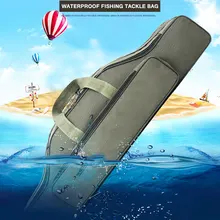 Водонепроницаемая парусиновая походная дорожная Рыболовная Сумка для удочки, сумка для удочки, защитный рукав, сумка для рыбалки, сумка для снаряжения, альпинистская сумка для хранения