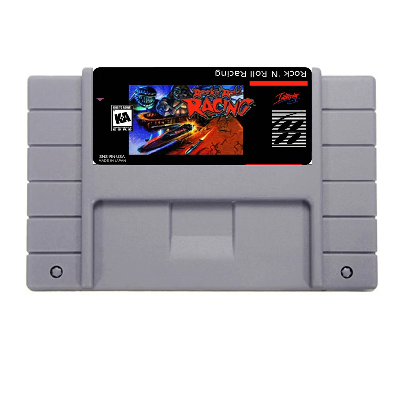 Горячая Распродажа 16bit 46pin карточки для Супер игры-Rock 'N Roll Racing | Электроника