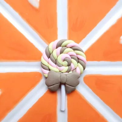 Два красочных банта леденец слизи DIY чехол для телефона украшения аксессуары игрушечные брелоки для поставки слаймов наполнитель украшения игрушки - Цвет: 2 Pcs M