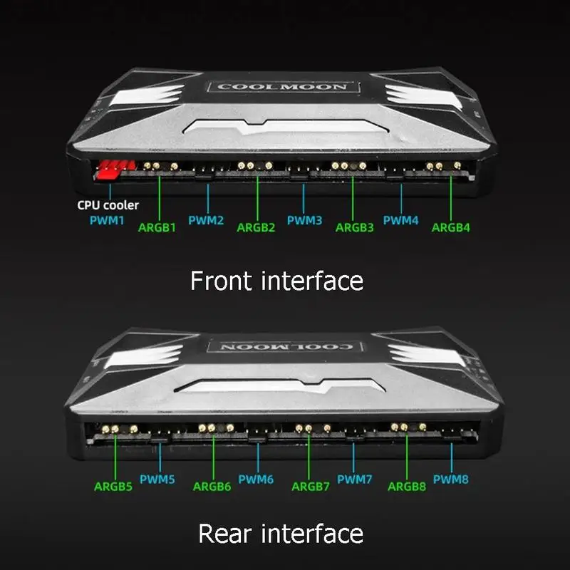 BIOS not detecting fan RPM of ARGB Hub B550 Tomahawk Cases and Mods
