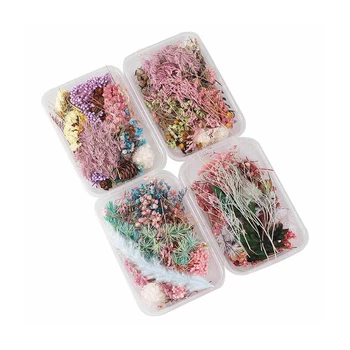 

Colorful Real Dried Flower Plant For Aromatherapy Candle Epoxy Resin Pendant Necklace Jewelry Making Craft DIY Accessories