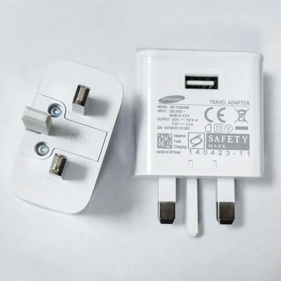 Samsung quick charge usb адаптер питания 9V 1,67 A Быстрая зарядка type C кабель подходит для Galaxy S10 S8 S9 Plus A30 A50 A70