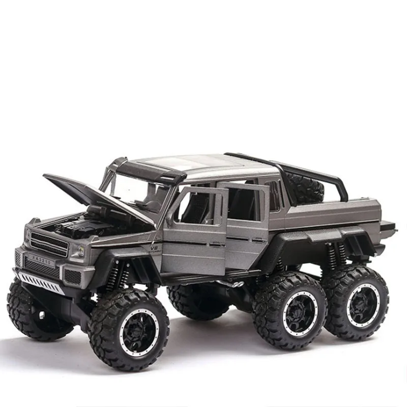 1:32 металлическое ведро сплав Diecasts классический G63 GX6 четыре цвета внедорожных автомобилей модельные автомобили модель игрушки для детей Коллекция детей