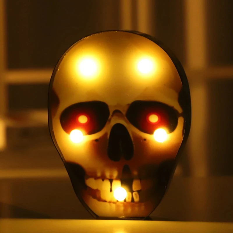 Halloween Pumpkin Lights Halloween Party Outdoor Night Decorative Lights Battery Powered Light Not Included Battery - Цвет: BG0663B1