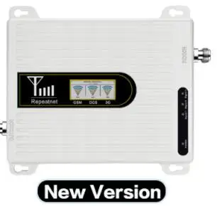 2G 3g 4G трехдиапазонный усилитель сигнала сотового телефона 70dB GSM 900 LTE 1800 WCDMA 2100 mhz мобильный ретранслятор сигнала антенны