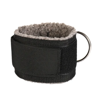 

1Pcs Sport Ankle Strap Padded D-Ring Ankle Cuffs for Gym Leg Weights Exercises