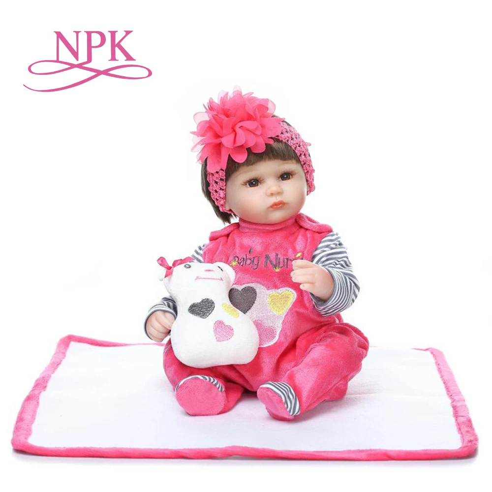 

NPK reborn baby dolls lifelike soft lovely premmie baby doll wholesale reborn baby playing toys for kids Christmas Gifts