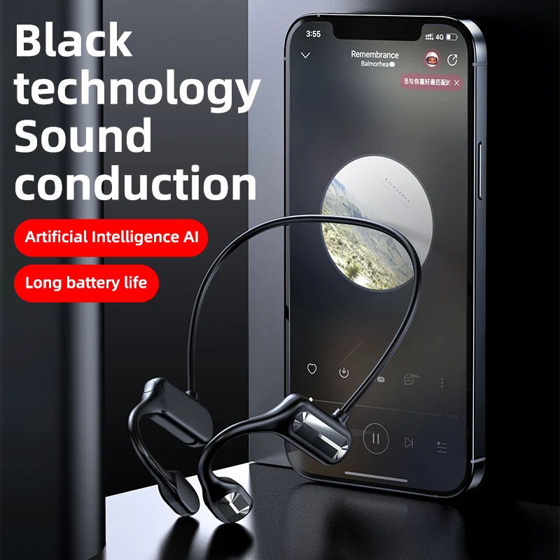 Wireless Earphone Sports Earbuds Radio 