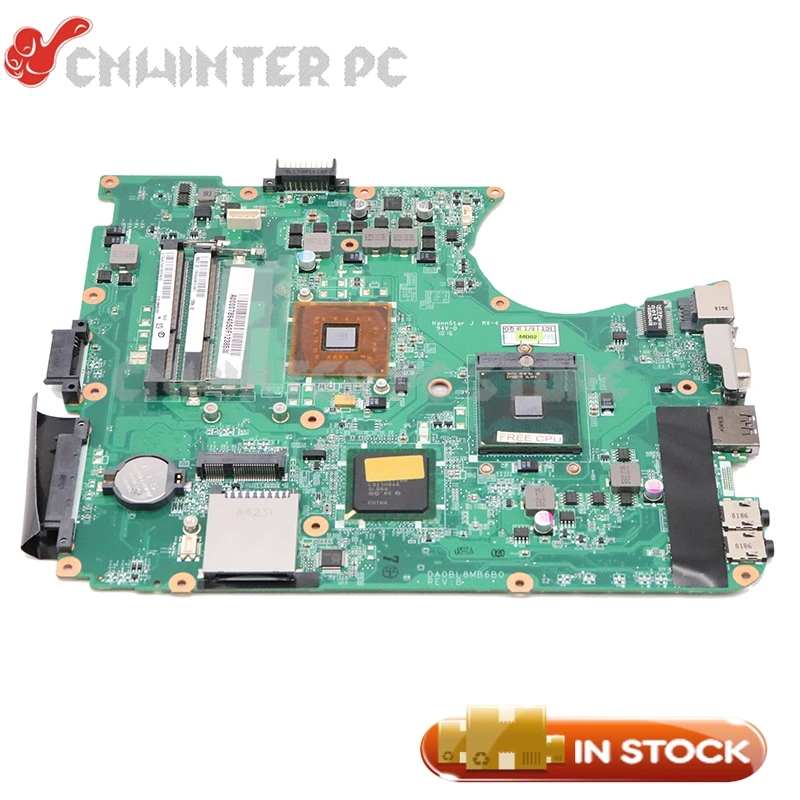 Материнская плата NOKOTION A000078940 DA0BL8MB6B0 для ноутбука Toshiba Satellite L655 материнская GL40 DDR3
