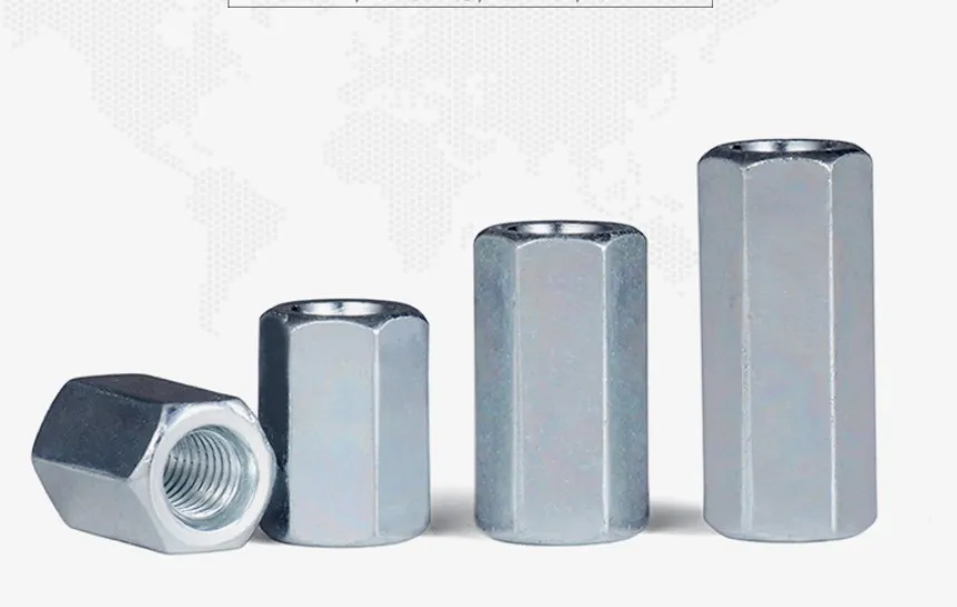 Dado Di Prolunga 3D Acciaio Inossidabile A2 Din 6334 - Dado Esagonale - Foto 2