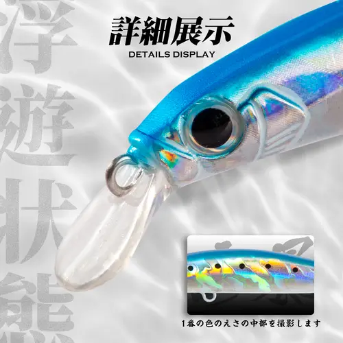 Hunthouse Trout Fishing Lure Sinking Jerkbait 70/80/105mm 7/8.5/18.5g Artist Minnow Sea Fishing Bait Twitch Hard Lure For Bass - Image 4