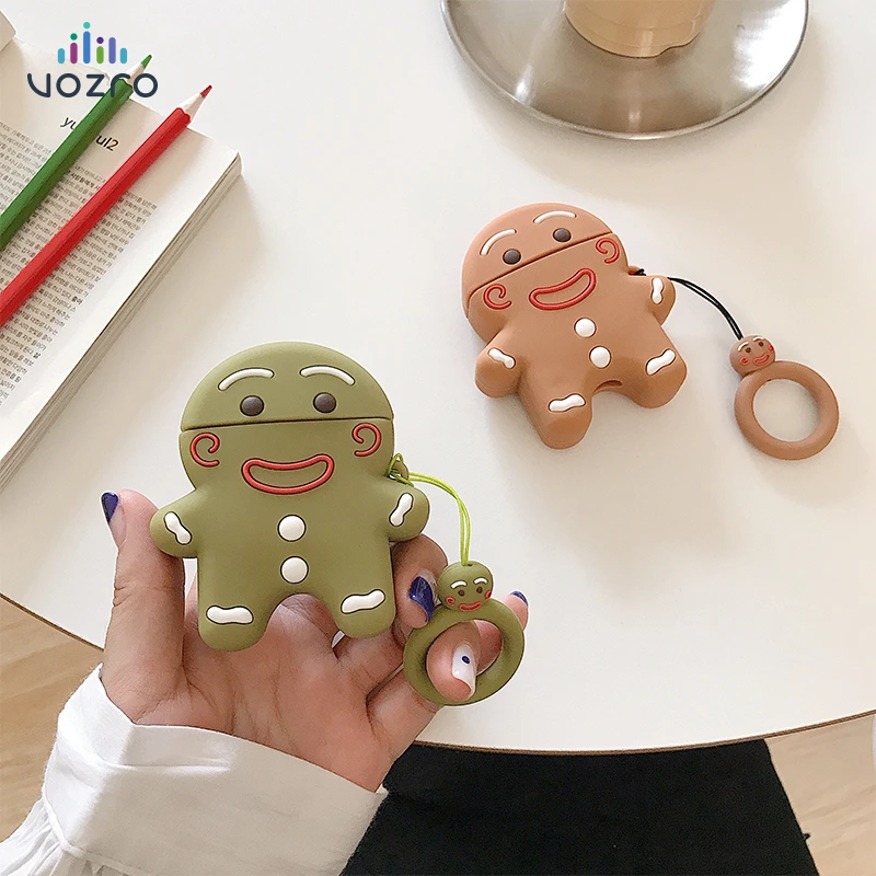 

VOZRO Cartoon series Wireless Bluetooth Earphone Case For Apple AirPods Silicone Headphones Cases For Airpods 2 Protective Cover