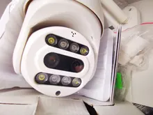 Cámara IP PTZ de seguridad con Zoom 10X, 3MP, WiFi, foco a Color, nocturna, para exteriores, domo de velocidad, impermeable, vigilancia CCTV