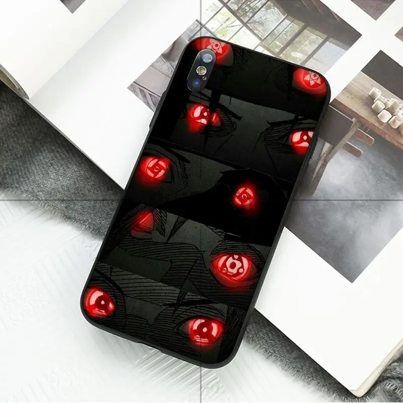 Чехол для телефона Ruicaica Naruto The Sharingan Rinnegan eye из мягкого ТПУ для мобильных телефонов Apple iPhone 8 7 6 6S Plus X XS MAX 5 5S SE XR - Цвет: A16