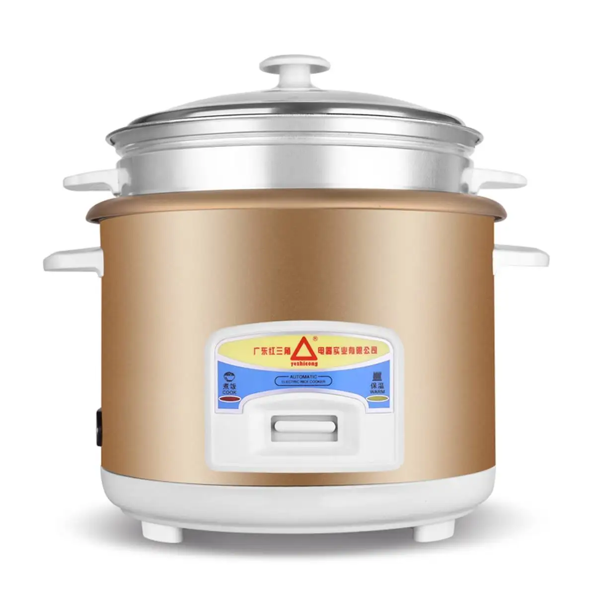 

Household Rice Cooker Stainless Steel Non Stick Automatic Electric Large Volume Rice Cooker Pot Warmer + Steamer 1.5/2/3L/4L/5L