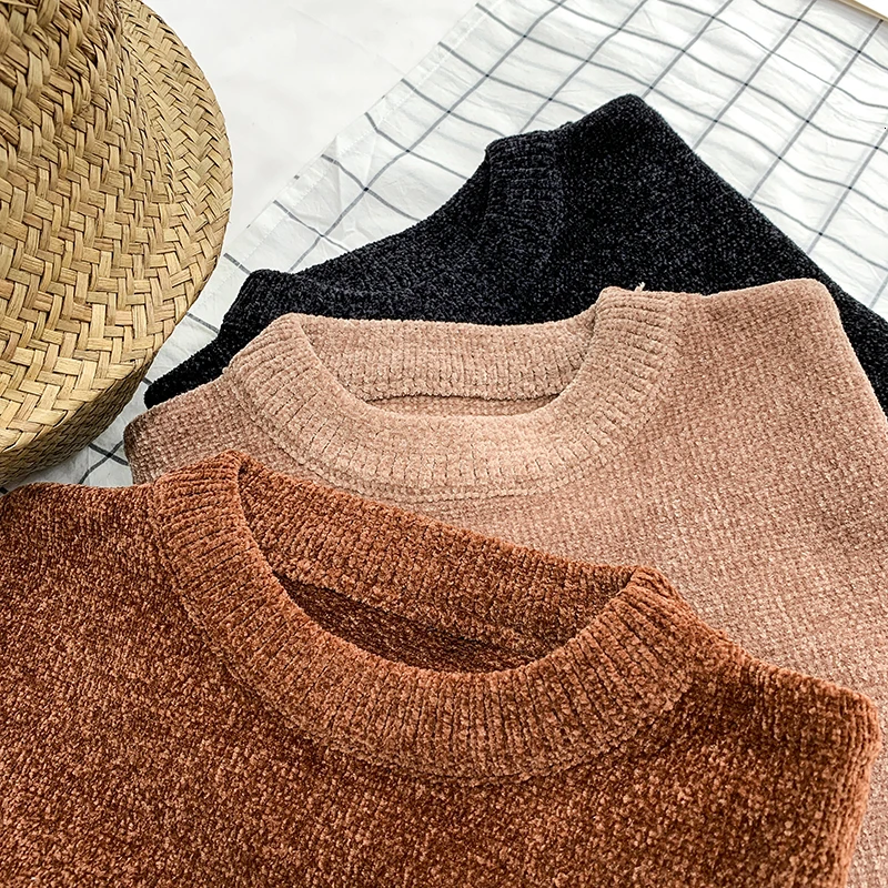 Winter Thick Sweater Men's Warm Fashion Letter Knit Sweaters Man Streetwear Wild Loose Pullover Men Sweter Clothes M-2XL Winter Thick Sweater Men's Warm Fashion Letter Knit Sweaters Man Streetwear Wild Loose Pullover Men Sweter Clothes M-2XL