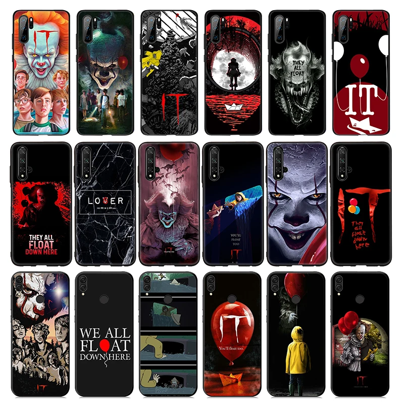 The Clown Horror IT Soft Silicone Case for Huawei P30 P20 P10 Lite Pro P Smart Plus 2018 2019 Z |