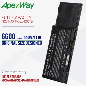 

Apexway 6600mAh 11.1v Laptop Battery M6400 M6500 for DELL DW842 312-0873 for Precision M6400 M6500C565C 8M039 KR854