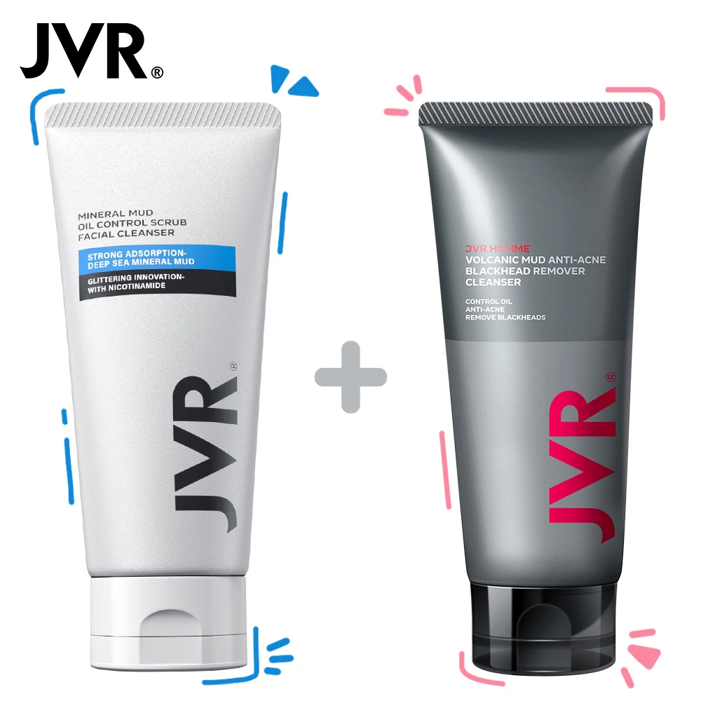 

2 pc Skin sets Facial Cleanser for Women Men Oil Control Face cleansing Series Blackhead Remover Acne Nourishing Face Scrub 240g