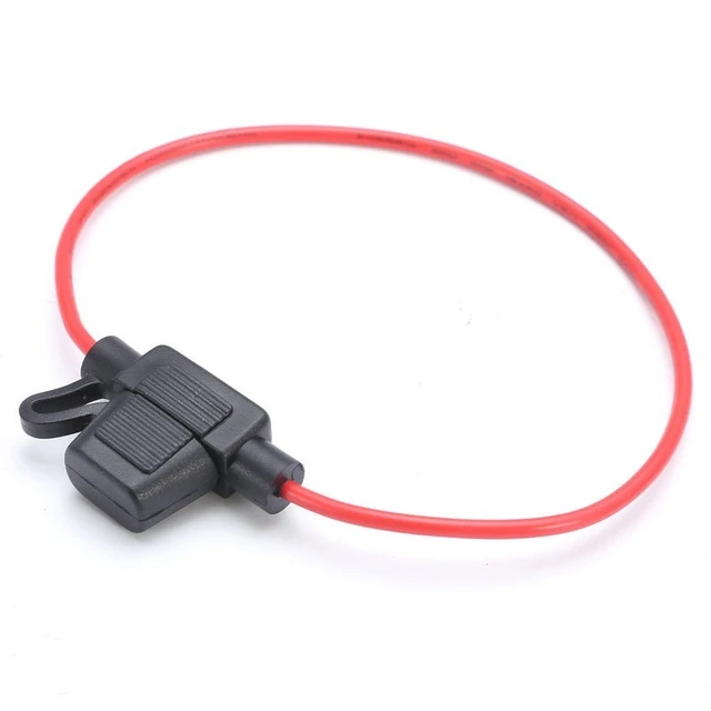 Mini adaptateur de lame de voiture en ligne, porte-fusible, interrupteur de  coupure, prise, humide-vert, anti-éclaboussures, accessoires de voiture,  boîte à fusibles, 12V, 30A - AliExpress