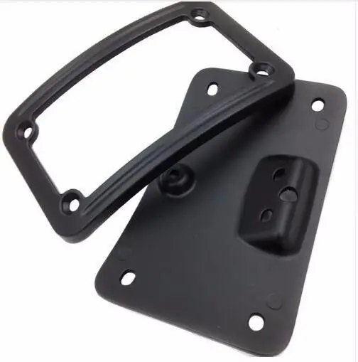 Высококачественная Черная Рамка для номерного знака держатель кронштейна Harley
