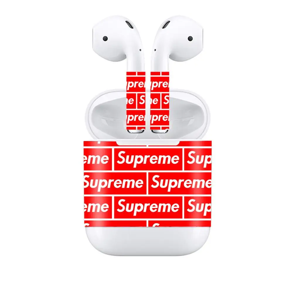 Новая модная наклейка для Apple Airpods наклейка на кожу виниловая наклейка