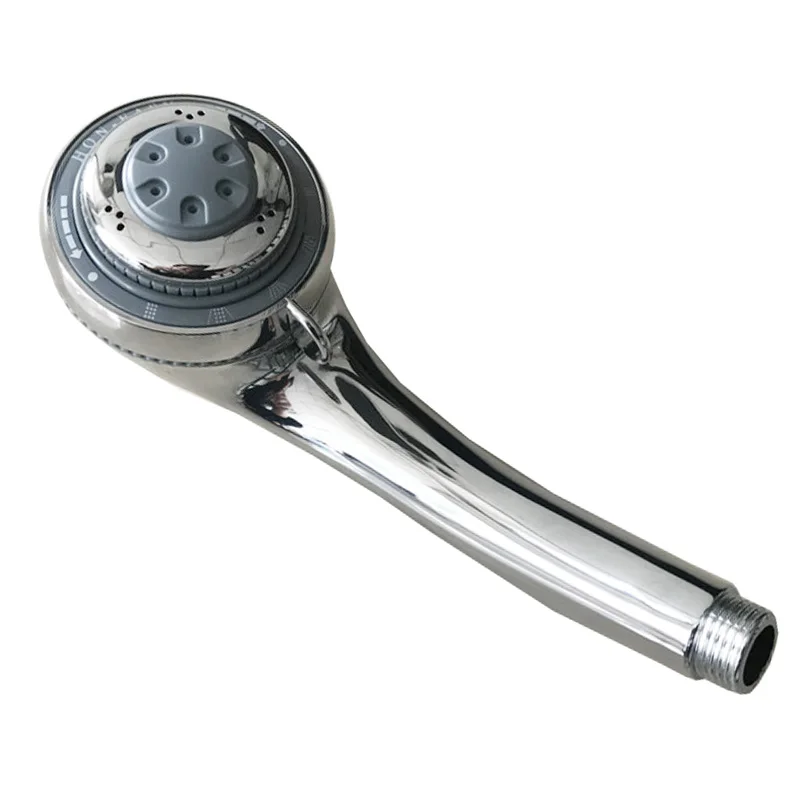 

5 Function ABS Chrome Finished Bathroom Shower Water Saving High Pressure Shower Head Round Shape Hand Shower Showerhead