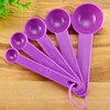 5pc purple spoon